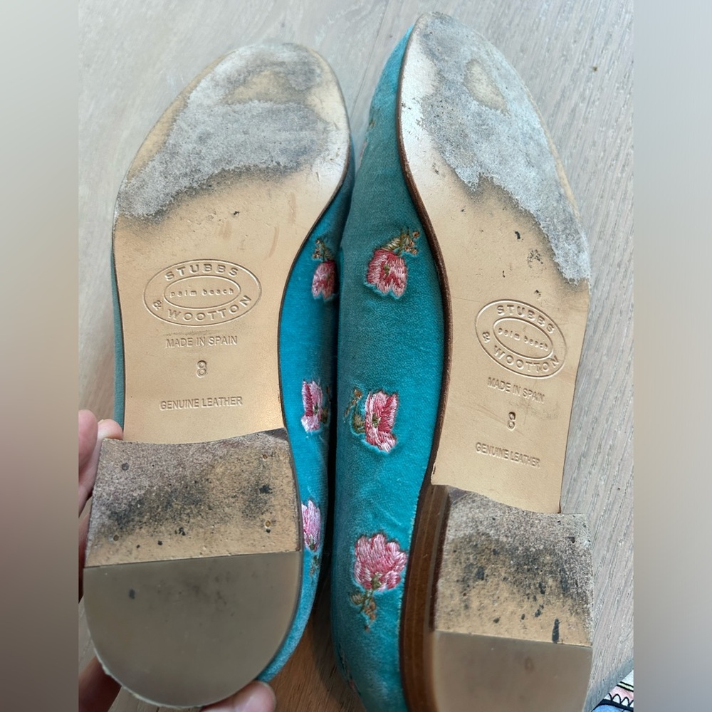 Stubbs and Wootton x LoveShackFancy Slipper